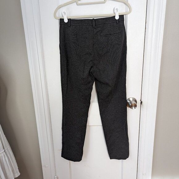 Theory | Charcoal Gray Treeca Slim Fit Dress Pants Size 4 - Picture 2 of 8